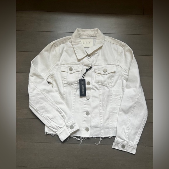 NWT BLANKNYC White Denim Jean Jacket - Picture 1 of 3
